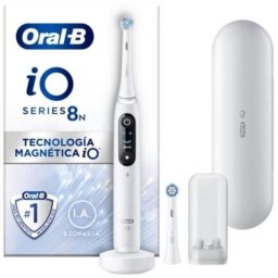 Cepillo de Dientes Oscilante Rotativo Braun Oral-B iO Serie 8 5 Modos 2 Cabezales Sensor de Presión