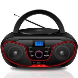 Radio CD Daewoo DW3013 Bluetooth, 5 modos, Pantalla LCD