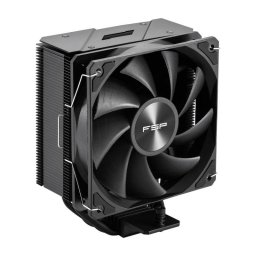 Refrigeración Aire FSP Socket AM5 AM4 LGA 1700 120 mm NP5-B Negro 4 tubos