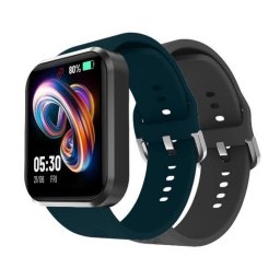 Celly TRAINERBEAT2BL Bluetooth 45mm TFT Negro Azul Silicona IP67 SpO2 Pulsómetro Sueño