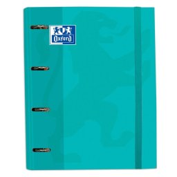 Oxford Classic EuropeanBinder Pack 4 Archivadores Carpeblock con Recambio A4+ Menta Helada