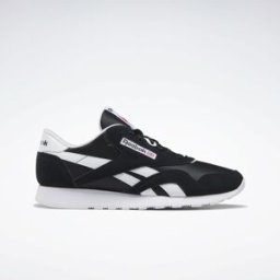 Reebok Zapatillas de hombre Classic Nylon . (43) Negro