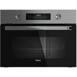 Teka Horno multifunción compacto con 8 funciones de cocinado - HSC 6350. Negro