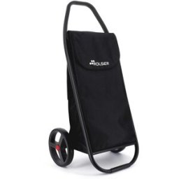 Rolser Carro de la compra Com MF 8 Black Tube . Negro