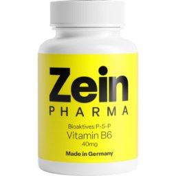 ZeinPharma Suplemento alimenticio energético con vitamina B6 (P-5-P) 40 mg 60 caps.
