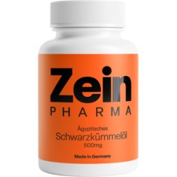 ZeinPharma Aceite de semilla negra 500 mg: complemento alimenticio para la salud y el bienestar 180 caps.