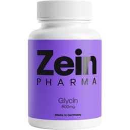 ZeinPharma Suplemento alimenticio para la salud cerebral con glicina 500 mg 120 caps.