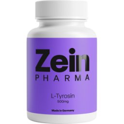 ZeinPharma Suplemento alimenticio para la salud cerebral con L-tirosina 500 mg 120 caps.