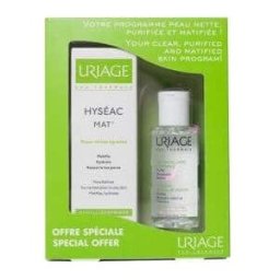 URIAGE Hyseac emulsión matificante + agua micelar pieles grasas