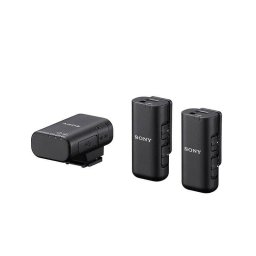 Micrófono Sony ECM-W3 inalámbrico para cámara digital con filtro antipop