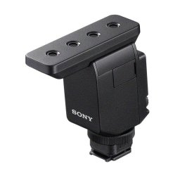 Micrófono Sony ECM-B10 inalámbrico superdireccional con filtro antirruido