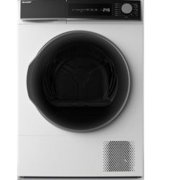 Secadora de condensación Sharp KD-NHH8S8GW3 8kg Clase energética C con bomba de calor
