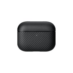 Pitaka Funda Para Airpods Pro 3 – Carcasa Magnética De Fibra De Aramida Negro/gris, Diseño Ultraligero Y Protección Segura