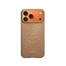Pitaka Funda Para Iphone 17 Pro – Carcasa Ultra Fina Golden Glint, Diseño Ultraligero Y Ajuste Preciso