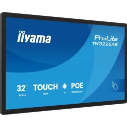 Monitor iiyama TW3226AS-B3P 31,5" FullHD VA Táctil 24/7 Altavoces WiFi Android