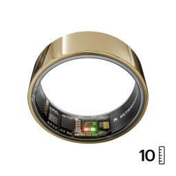 Anillo inteligente Ultrahuman Ring AIR Bluetooth 5.0 IPX7 Autonomía 6 días Android iOS Oro