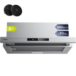 Campana extractora Ciarra AWS6909A Recirculación 60cm con filtros de carbón