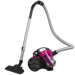 Aspiradora sin Bolsa ProfiCare PC-BS 3134 700W Cepillos para Suelos Duros Negro Gris Violeta