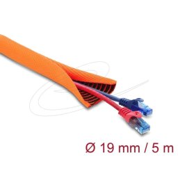 Pasacables Delock 19028 Naranja Poliéster 5 metros