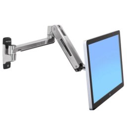 Ergotron LX HD Sit-Stand Soporte Monitor Pared 20 a 46" VESA 75x75 a 400x400 Máx 13,6Kg