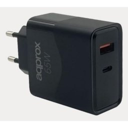 Cargador Approx APPUSBWALL65W 65W USB-C y USB-A