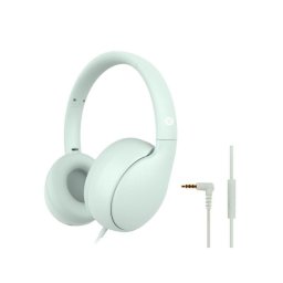 Auriculares Conceptronic PARRIS04GT con cable, micrófono in-line, plegables y verdes