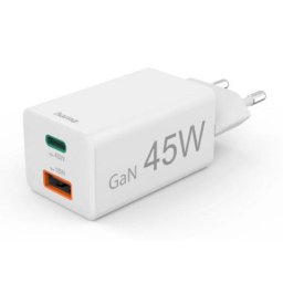 Cargador Hama 45W con Power Delivery y Quick Charge GaN