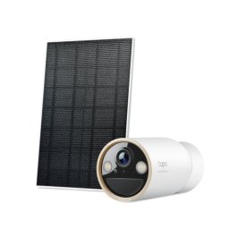 Cámara IP TP-Link Tapo C460 KIT 4K Visión Nocturna Interior y Exterior Alarma Panel Solar Audio Bidireccional