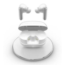 Auriculares Energy Sistem Serenity ANC Ultra inalámbricos Bluetooth TWS con Cancelación de Ruido, Micrófono y base carga inalámbrica, blancos