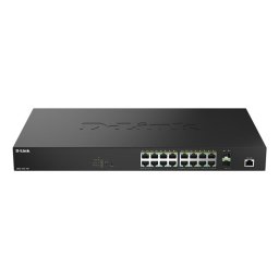 Switch D-Link DMS-1250-18P/E 16 puertos 2.5G PoE montaje rack