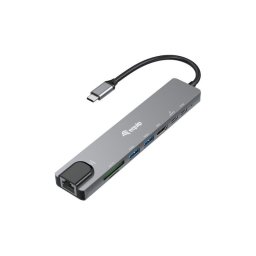 Base replicadora de puertos Equip 133497 USB Tipo C 100 W Ethernet 1000 Mbit/s