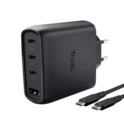 Cargador Trust Maxo 65W 4 puertos USB GaN