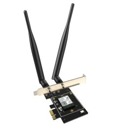 Tarjeta de Red Tenda E33 PCI Express 2402 Mbit/s Tribanda Wi-Fi 6E Bluetooth 5.2