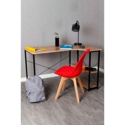 RegalosMiguel Conjunto Escritorio Estik y Silla Synk Basic - Rojo