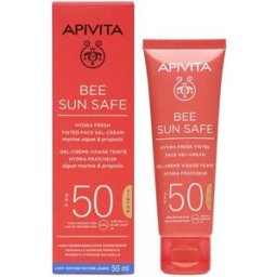 Apivita Bee Sun Safe Gel-Crema SPF50 Con Tinte 50ml