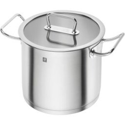 Zwilling Olla alta de acero inoxidable Pro . (24 cm) Plata