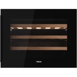 Teka Vinoteca integrable para 24 botellas - RVI 10024. Cristal negro
