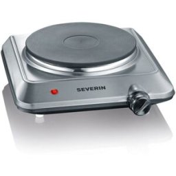 Severin Hornillo de Mesa de 1 Fuego Acero Inox. KP 1092. Plata