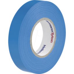 HELLERMANNTYTON HT 710-00100 - Cinta aislante 15mm x 10m azul