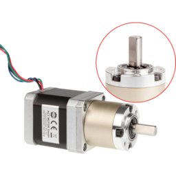 ACT MOTOR 17HS5417AG26.8 - Motor paso a paso de engranajes, 1,7 A, 1:26,8, 13,94 Nm