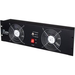 the t.racks 19" Fan Panel Black
