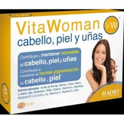 ELADIET Vitawoman cabello, piel y uñas 30comp