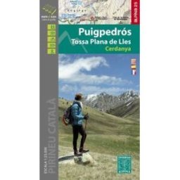 Editorial Alpina, SL Puigpedros Tossa Plana De Lles 1:25.000 -alpina