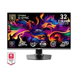 Monitor MSI MPG 322URX QD-OLED 31,5" UltraHD 4K 240Hz QD-OLED G-SYNC Compatible