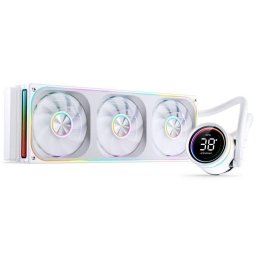 Refrigeración Líquida Jonsbo TH-360 ARGB Blanco 360mm 3 Ventiladores Iluminación ARGB