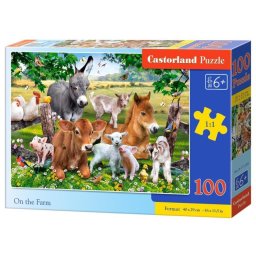 Rompecabezas Castorland B-111138 100 piezas Animales 6 años