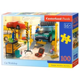 Rompecabezas Castorland B-111206 100 piezas Vehículos 6 años