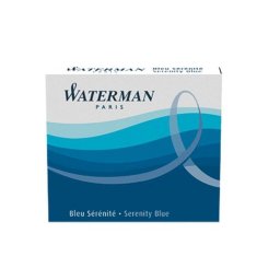 Recambios Waterman S0110950 para pluma estilográfica azul 6 piezas