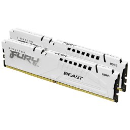Memoria RAM Kingston FURY Beast 64GB 2x32GB DDR5 6000MHz CL30 AMD EXPO Blanco