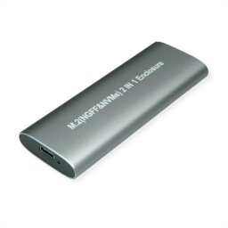 Caja externa Value 16.99.4132 M.2 Aluminio Plata USB Type-C 3.2 Gen 2